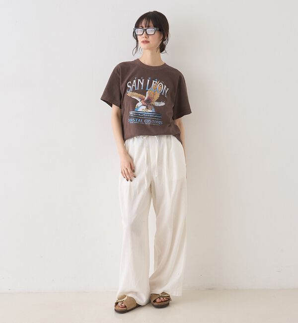 Rouge vif「【セットアップ対応】リネンタックイージーパンツ【予約】」|その他|