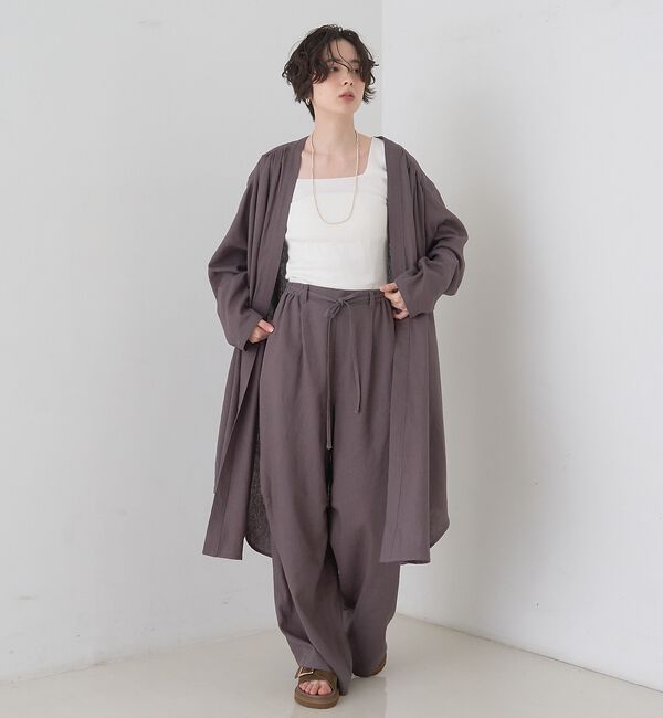 Rouge vif「【セットアップ対応】リネンタックイージーパンツ【予約】」|その他|