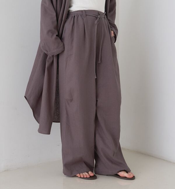 Rouge vif「【セットアップ対応】リネンタックイージーパンツ【予約】」|その他|