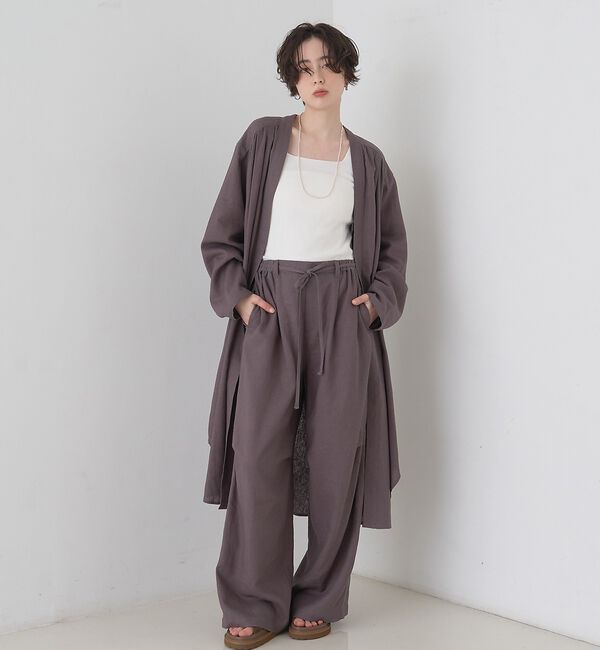 Rouge vif「【セットアップ対応】リネンタックイージーパンツ【予約】」|その他|