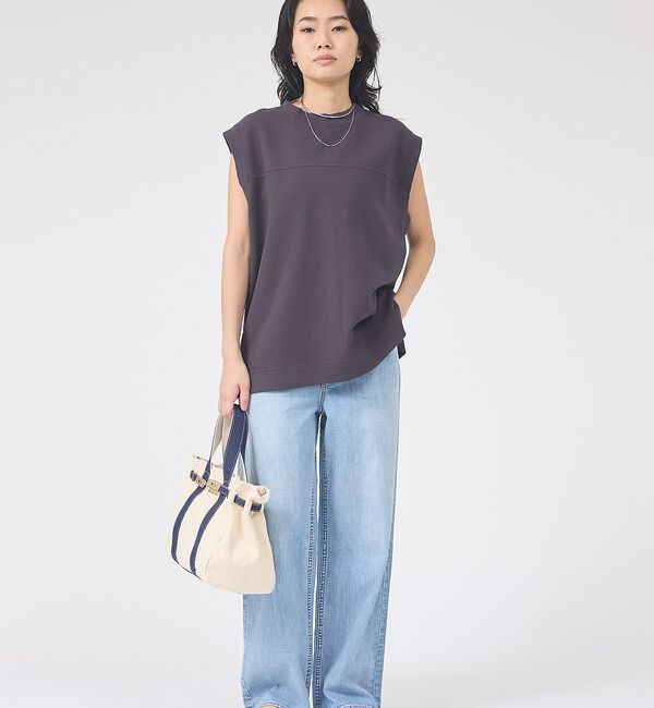 Rouge vif「ヴィンテージライクタンクTシャツ/ノースリーブ【予約】」|Tシャツ・カットソー|