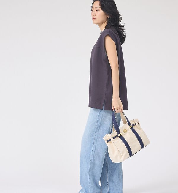 Rouge vif「ヴィンテージライクタンクTシャツ/ノースリーブ【予約】」|Tシャツ・カットソー|