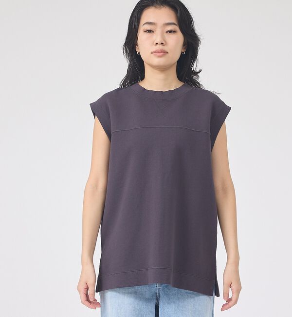 Rouge vif「ヴィンテージライクタンクTシャツ/ノースリーブ【予約】」|Tシャツ・カットソー|