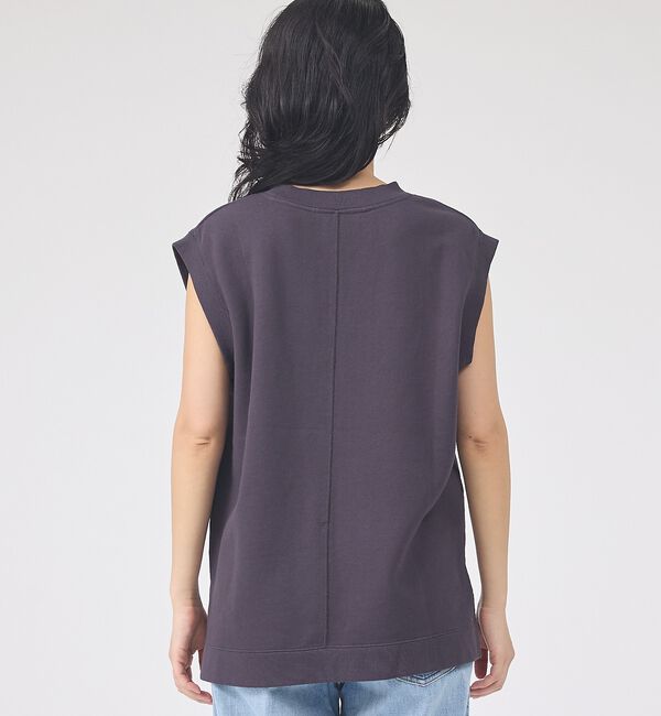 Rouge vif「ヴィンテージライクタンクTシャツ/ノースリーブ【予約】」|Tシャツ・カットソー|