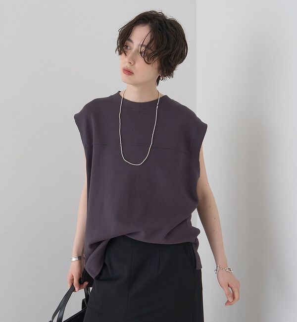 Rouge vif「ヴィンテージライクタンクTシャツ/ノースリーブ【予約】」|Tシャツ・カットソー|