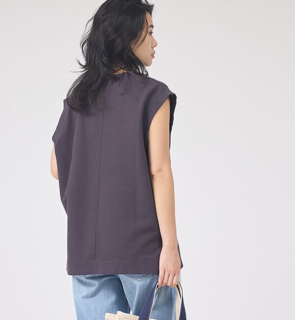 Rouge vif「ヴィンテージライクタンクTシャツ/ノースリーブ【予約】」|Tシャツ・カットソー|