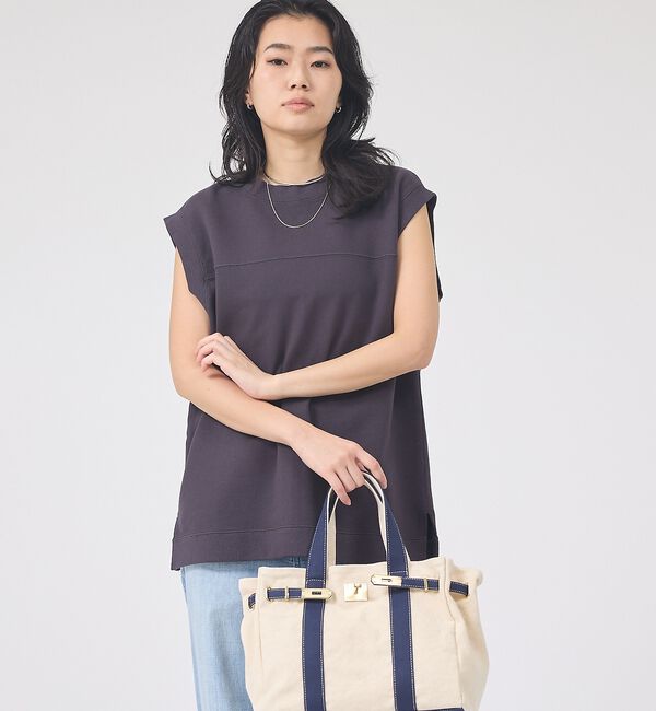 Rouge vif「ヴィンテージライクタンクTシャツ/ノースリーブ【予約】」|Tシャツ・カットソー|