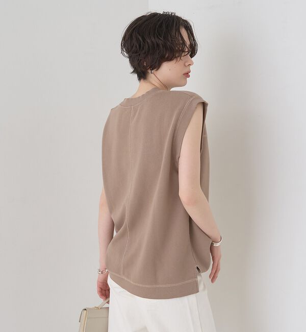 Rouge vif「ヴィンテージライクタンクTシャツ/ノースリーブ【予約】」|Tシャツ・カットソー|