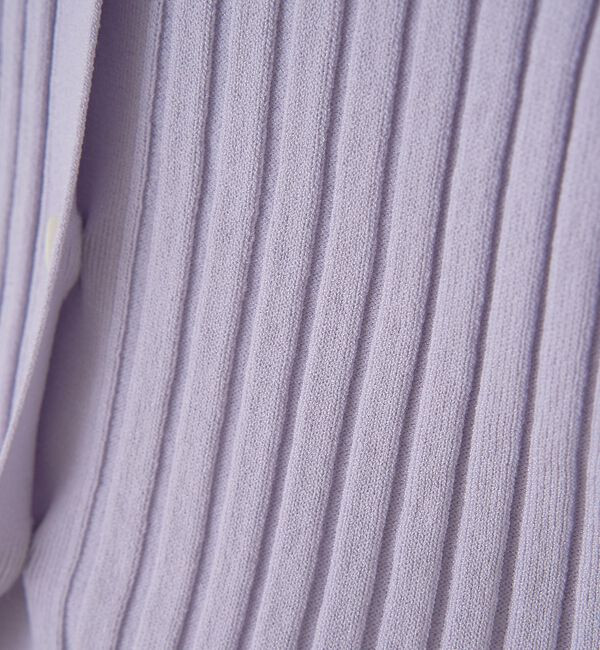 Rouge vif「リブドルマンス襟付きニットカーディガン/プルオーバー【予約】」|ニット・セーター|