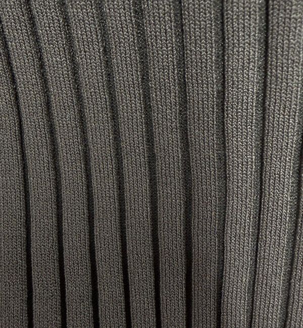 Rouge vif「リブドルマンス襟付きニットカーディガン/プルオーバー【予約】」|ニット・セーター|