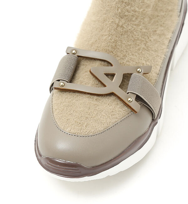 AU BANNISTER「【アイコニックシリーズ】ニットスニーカー」|スニーカー|