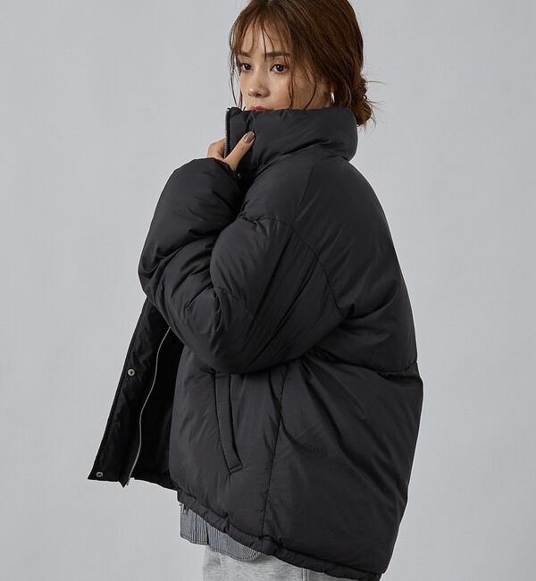 abahouse mavie「【non-no掲載】中綿オーバースタンドブルゾン」|ブルゾン・スタジャン|