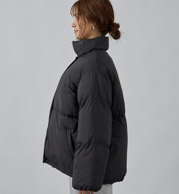 abahouse mavie「【non-no掲載】中綿オーバースタンドブルゾン」|ブルゾン・スタジャン|