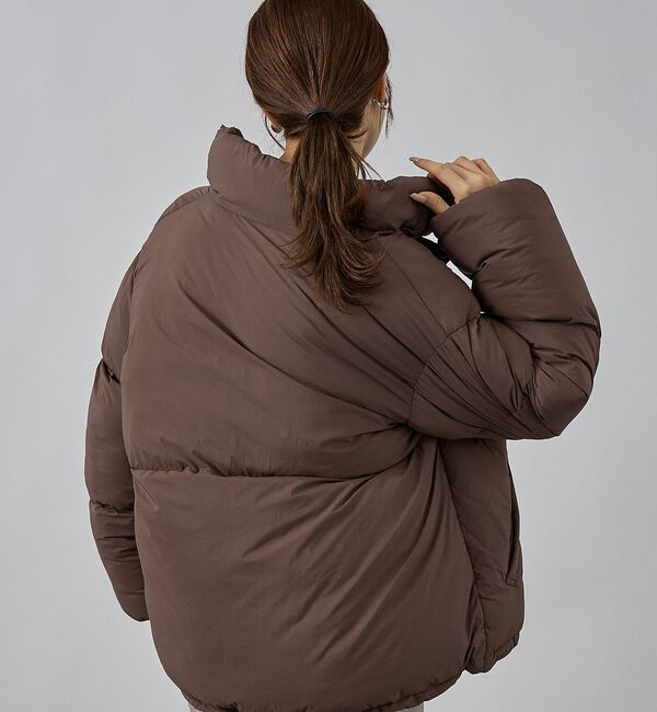 abahouse mavie「【non-no掲載】中綿オーバースタンドブルゾン」|ブルゾン・スタジャン|