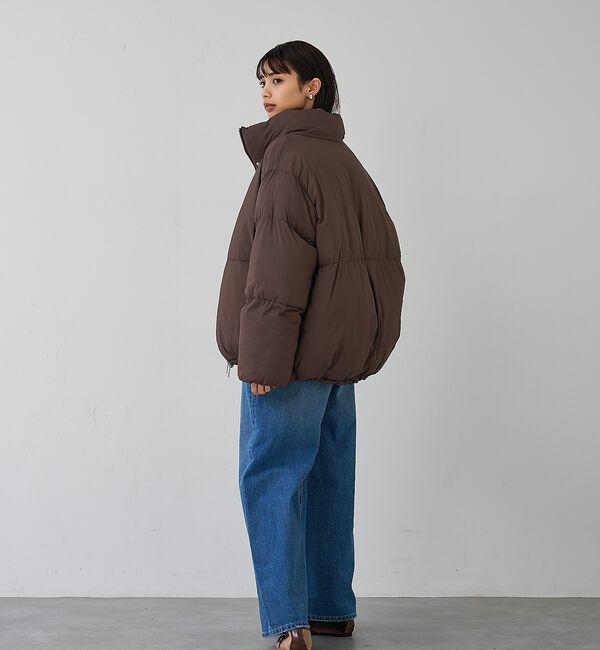 abahouse mavie「【non-no掲載】中綿オーバースタンドブルゾン」|ブルゾン・スタジャン|