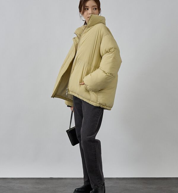 abahouse mavie「【non-no掲載】中綿オーバースタンドブルゾン」|ブルゾン・スタジャン|