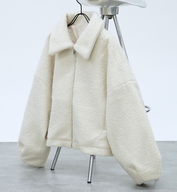 abahouse mavie「ブークレーショートブルゾン」|ブルゾン・スタジャン|