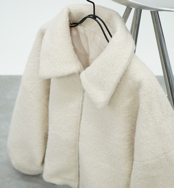 abahouse mavie「ブークレーショートブルゾン」|ブルゾン・スタジャン|