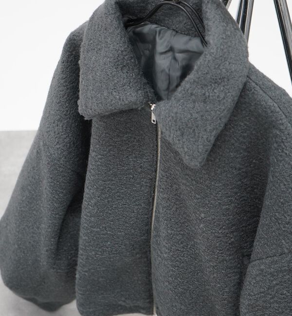 abahouse mavie「ブークレーショートブルゾン」|ブルゾン・スタジャン|