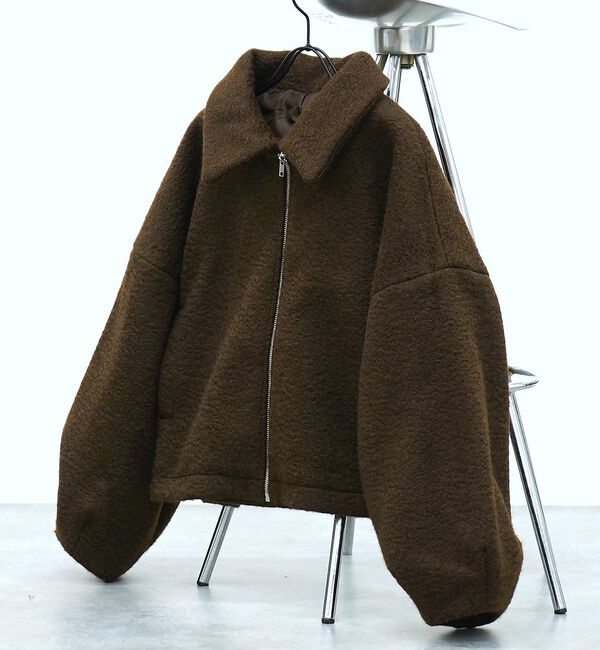 abahouse mavie「ブークレーショートブルゾン」|ブルゾン・スタジャン|