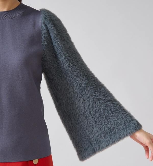 TIARA「フェザースリーブニット」|ニット・セーター|