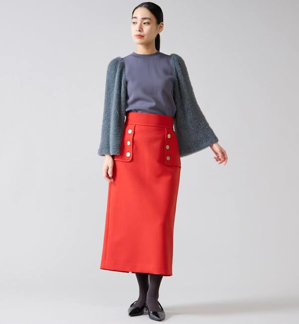 TIARA「フェザースリーブニット」|ニット・セーター|