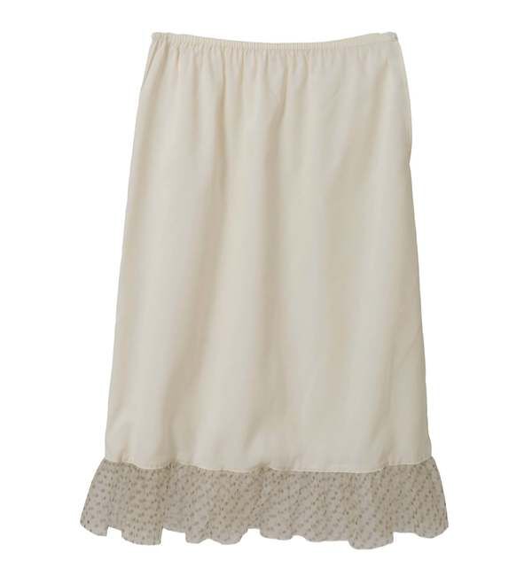 TIARA「ドットプリントフリルスカート」|スカート|