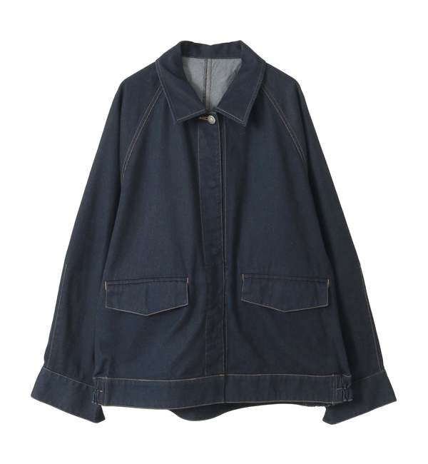 Liesse「ドルマンデニムブルゾン」|ブルゾン・スタジャン|