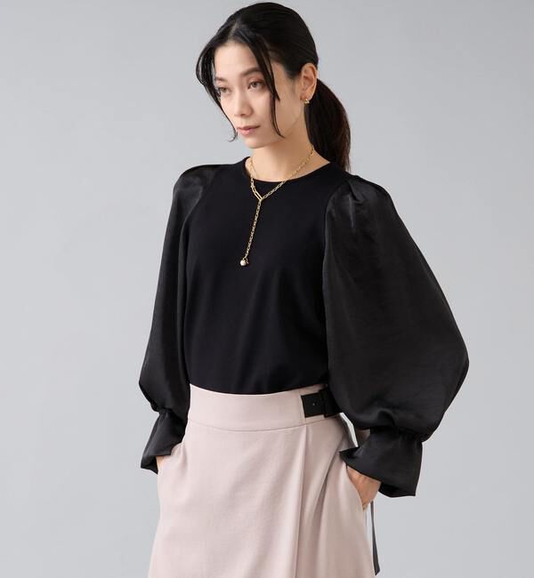 Liesse「布帛コンビニット」|ニット・セーター|