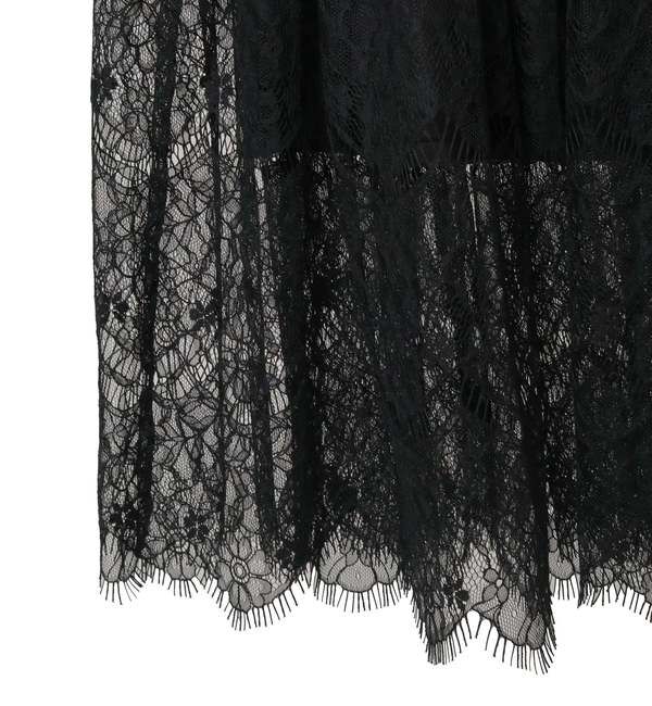Liesse「レースティアードスカート」|スカート|
