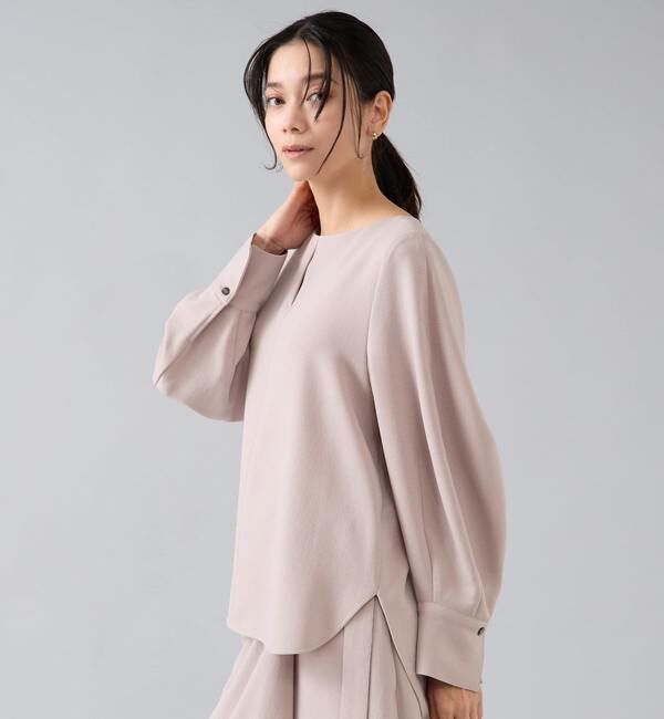 Liesse「ボリュームスリーブブラウス」|シャツ・ブラウス|