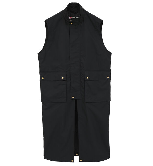 Liesse「【Traditional Weatherwear/トラディショナルウェザーウェア】ELGIN LONG GILE ベスト（L251KGFC00467E)」|その他|ブラック