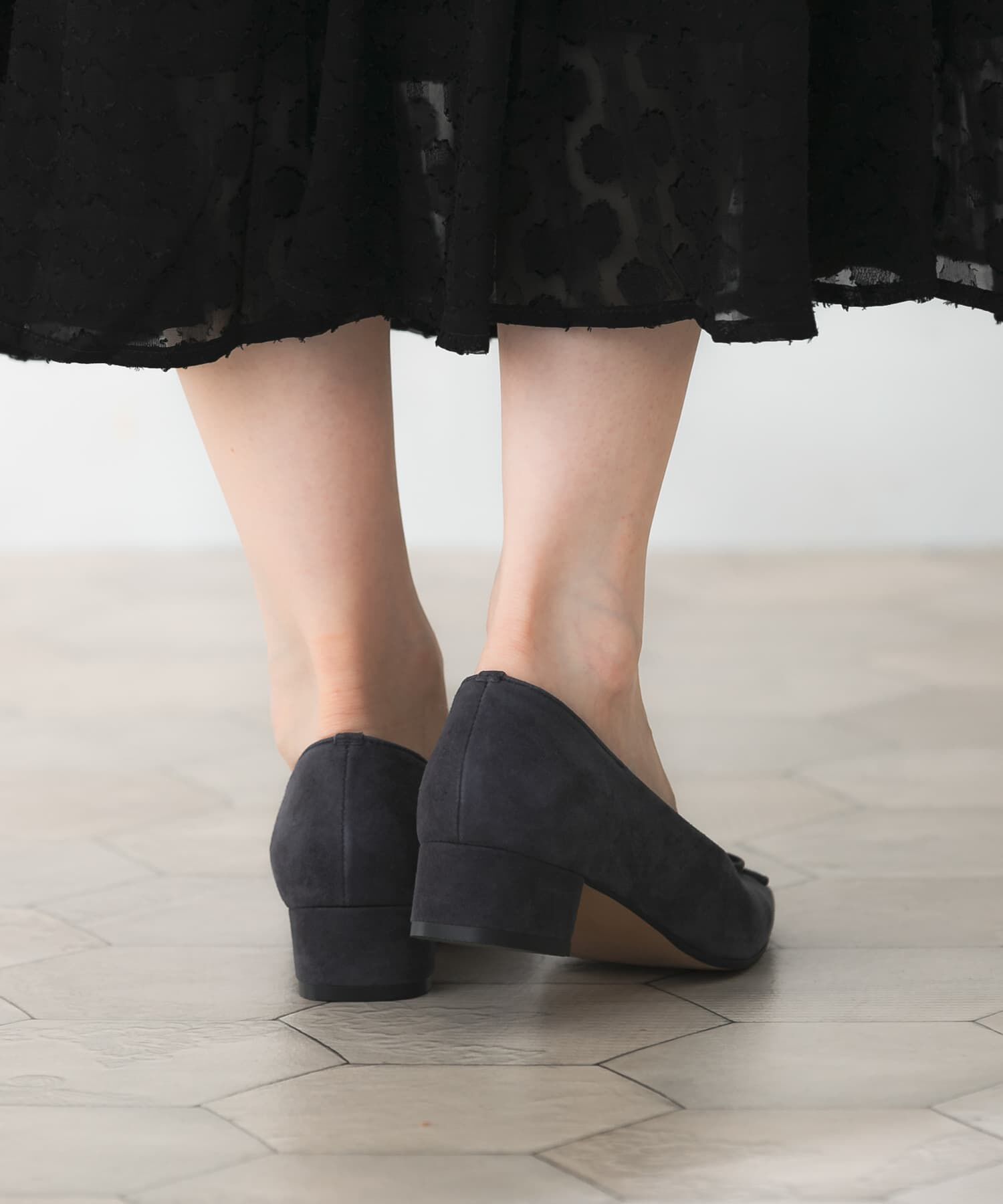 URBAN RESEARCH ROSSO「シープスエードバレエシューズ」|バレエシューズ|