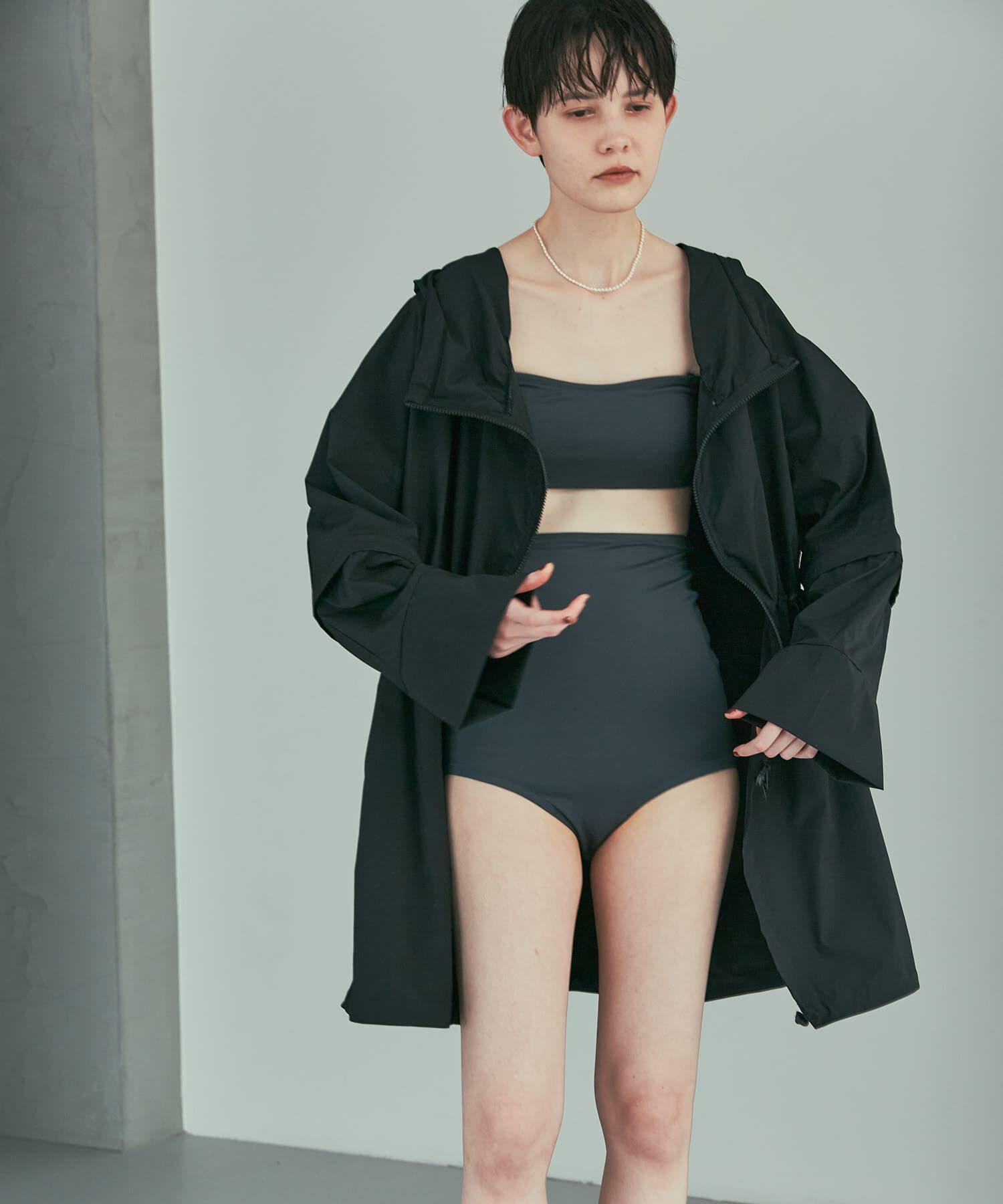 URBAN RESEARCH「『UVカット』Swim URBAN RESEARCH　スイム2WAYラッシュガードパーカー」|ビキニ|