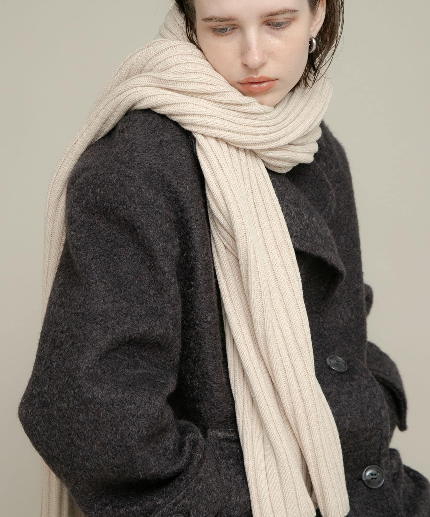 Sonny Label 「リブニットマフラー」|マフラー|