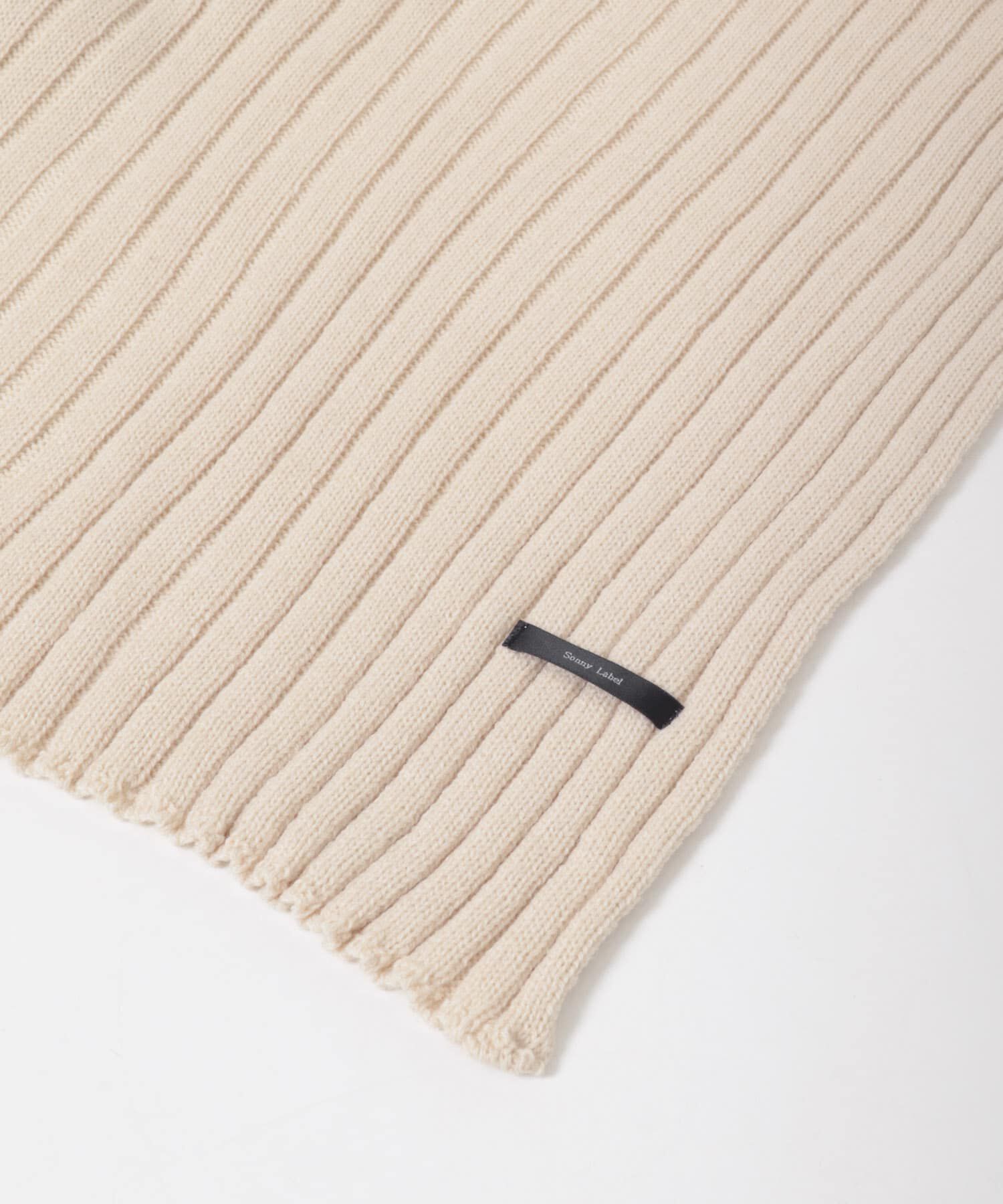 Sonny Label 「リブニットマフラー」|マフラー|