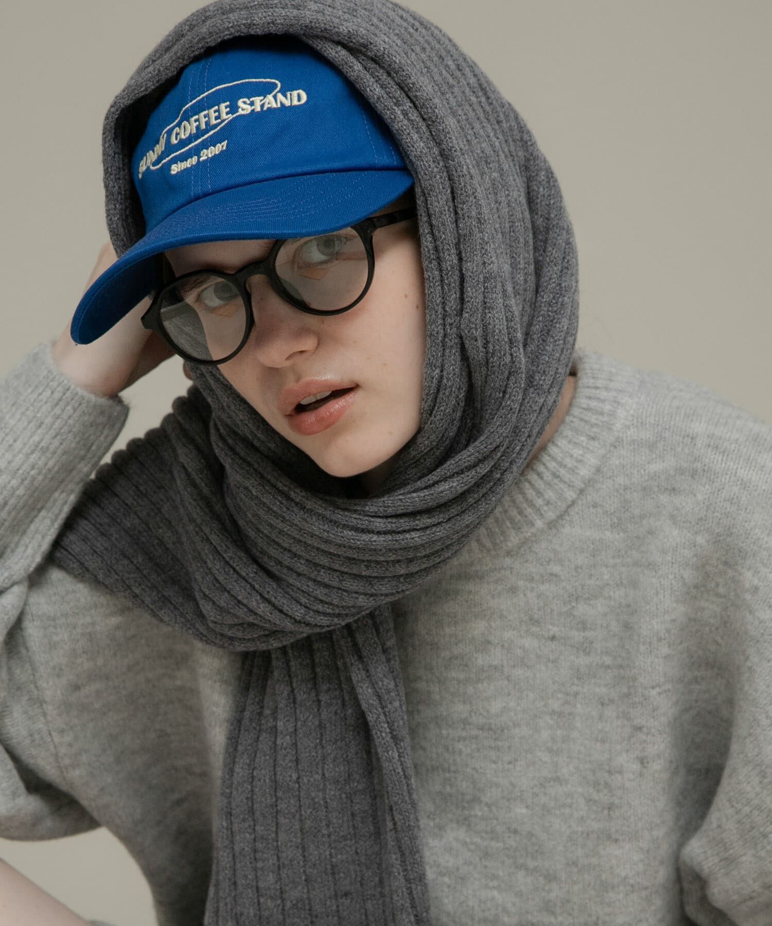 Sonny Label 「リブニットマフラー」|マフラー|