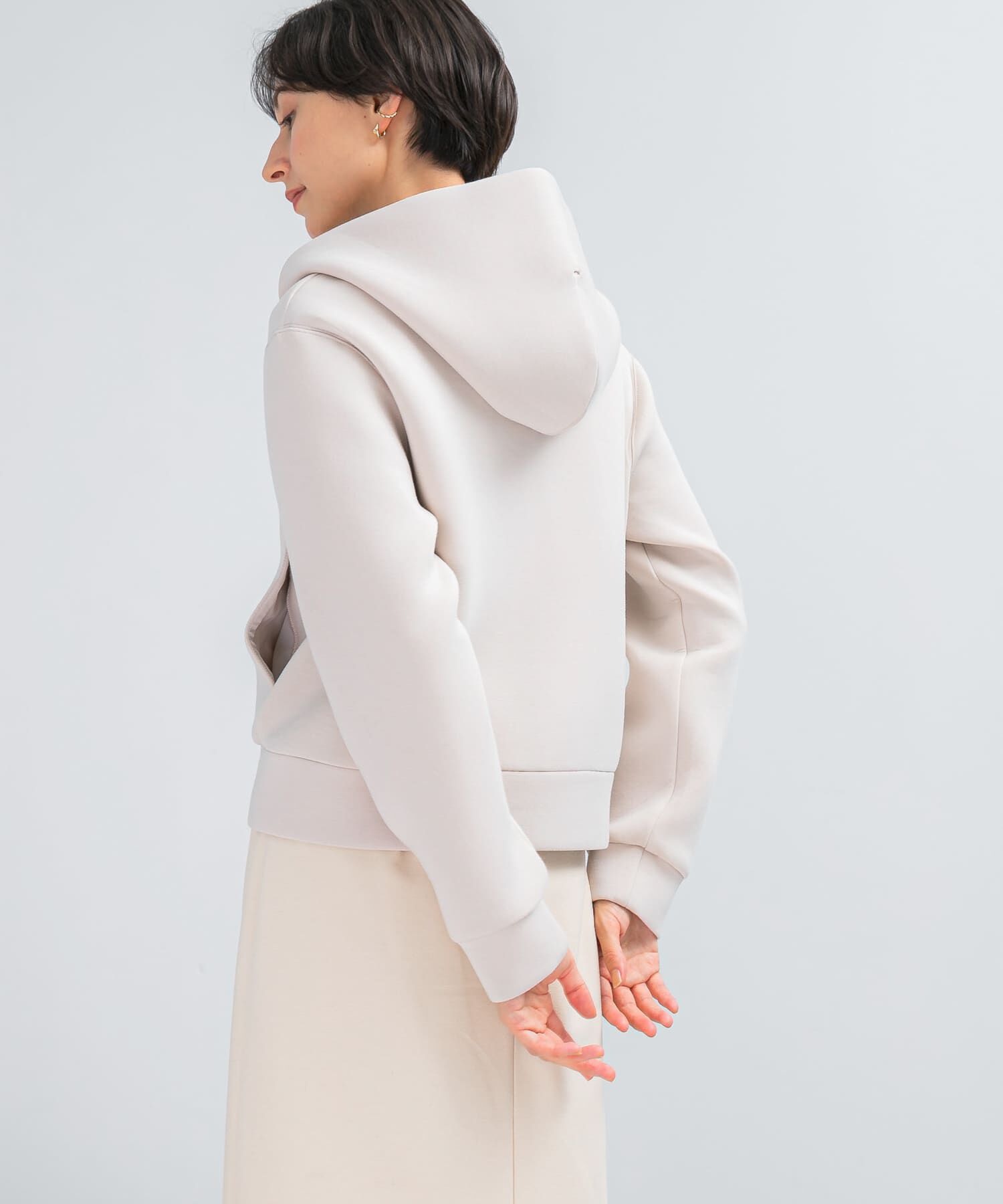 URBAN RESEARCH ROSSO「『WEB限定』刺繍ダンボールパーカー」|パーカー|