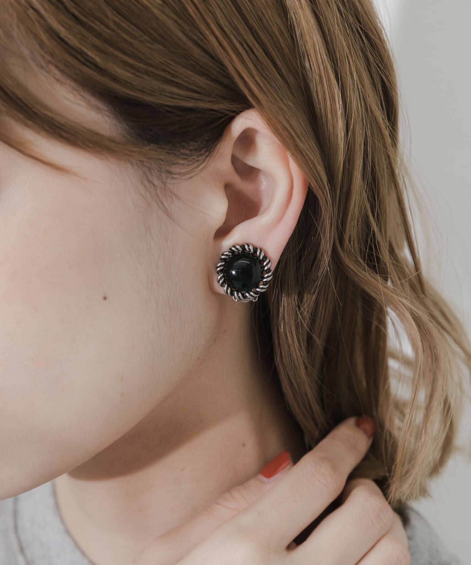 SMELLY「ヴィンテージライクサークルイヤリング」|イヤリング|