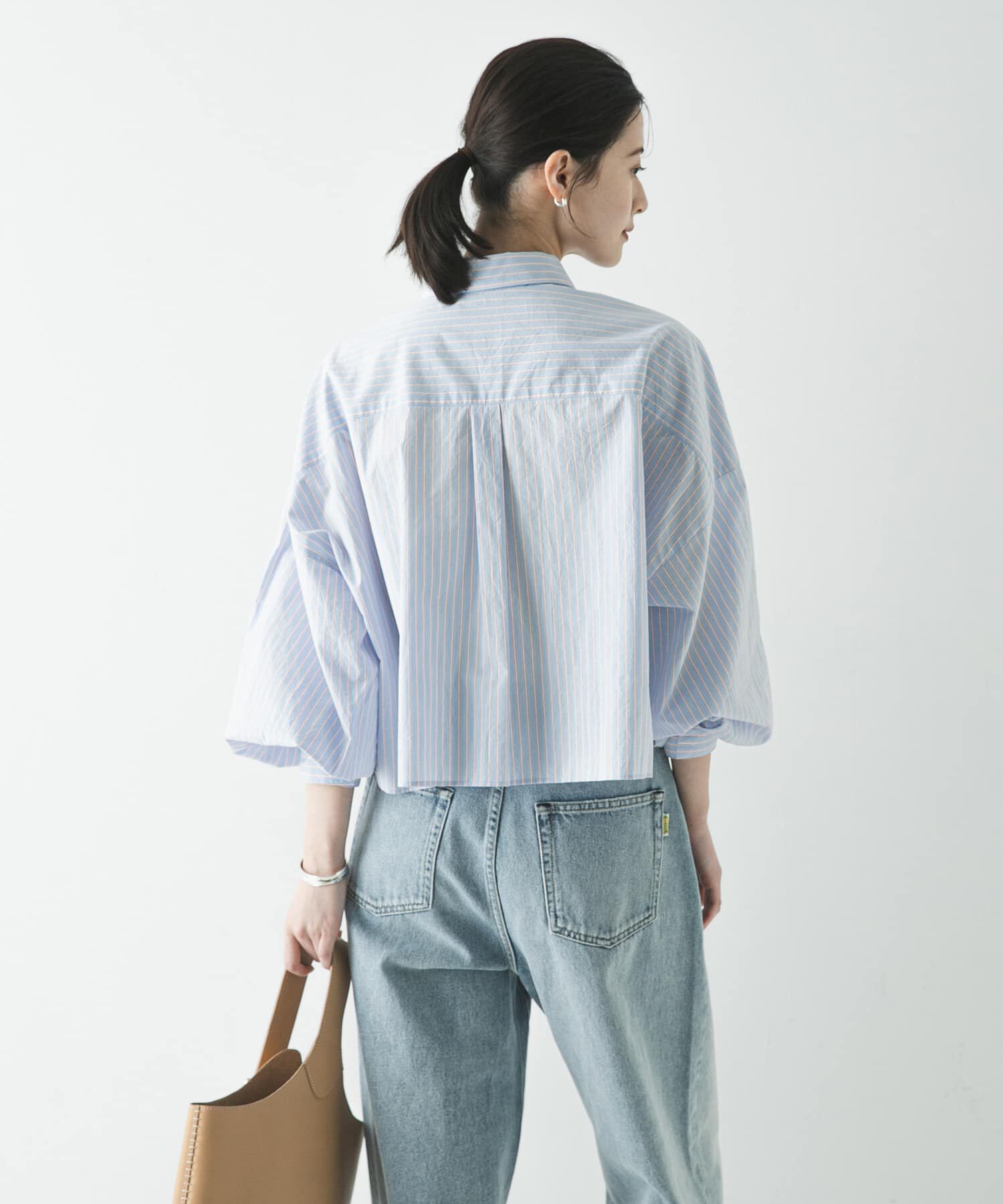 URBAN RESEARCH「スカーフ付きワイドショートシャツ」|シャツ・ブラウス|