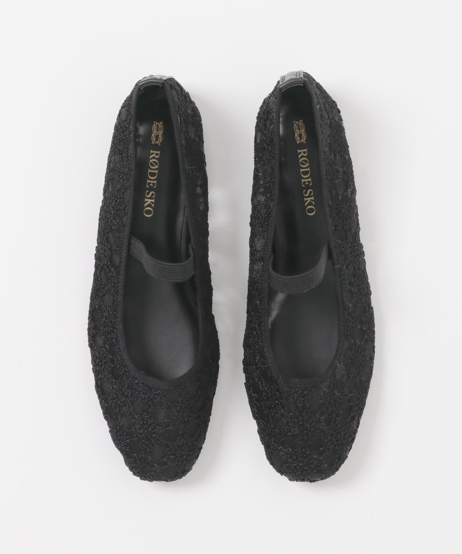 RODE SKO「フラワーシアーフラットシューズ」|バレエシューズ|