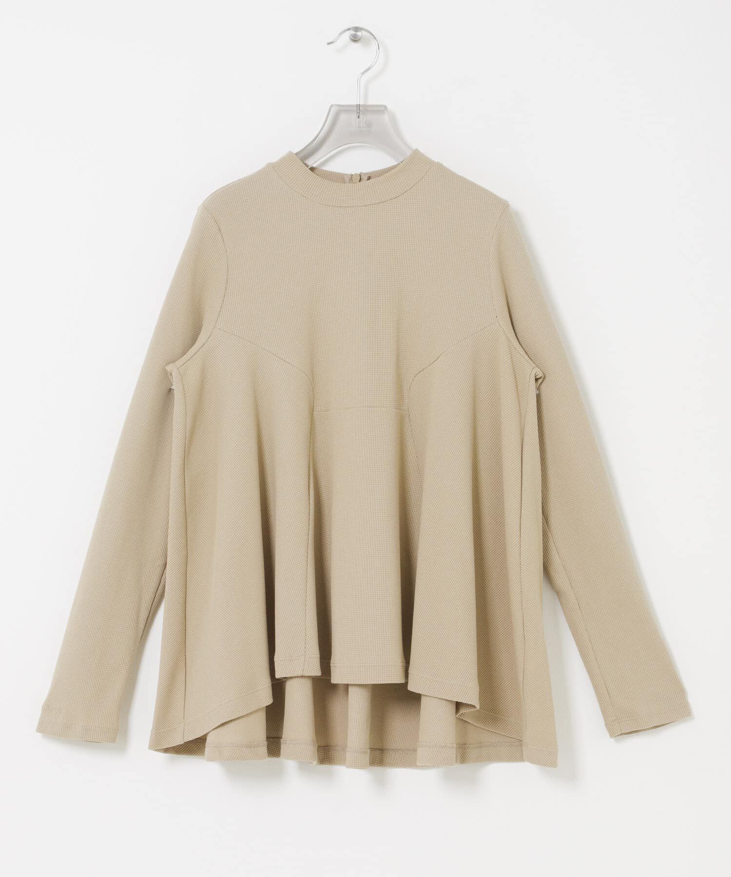 URBAN RESEARCH「NEW BALANCE　NB GREYペプラム長袖トップ」|Tシャツ・カットソー|ベージュ