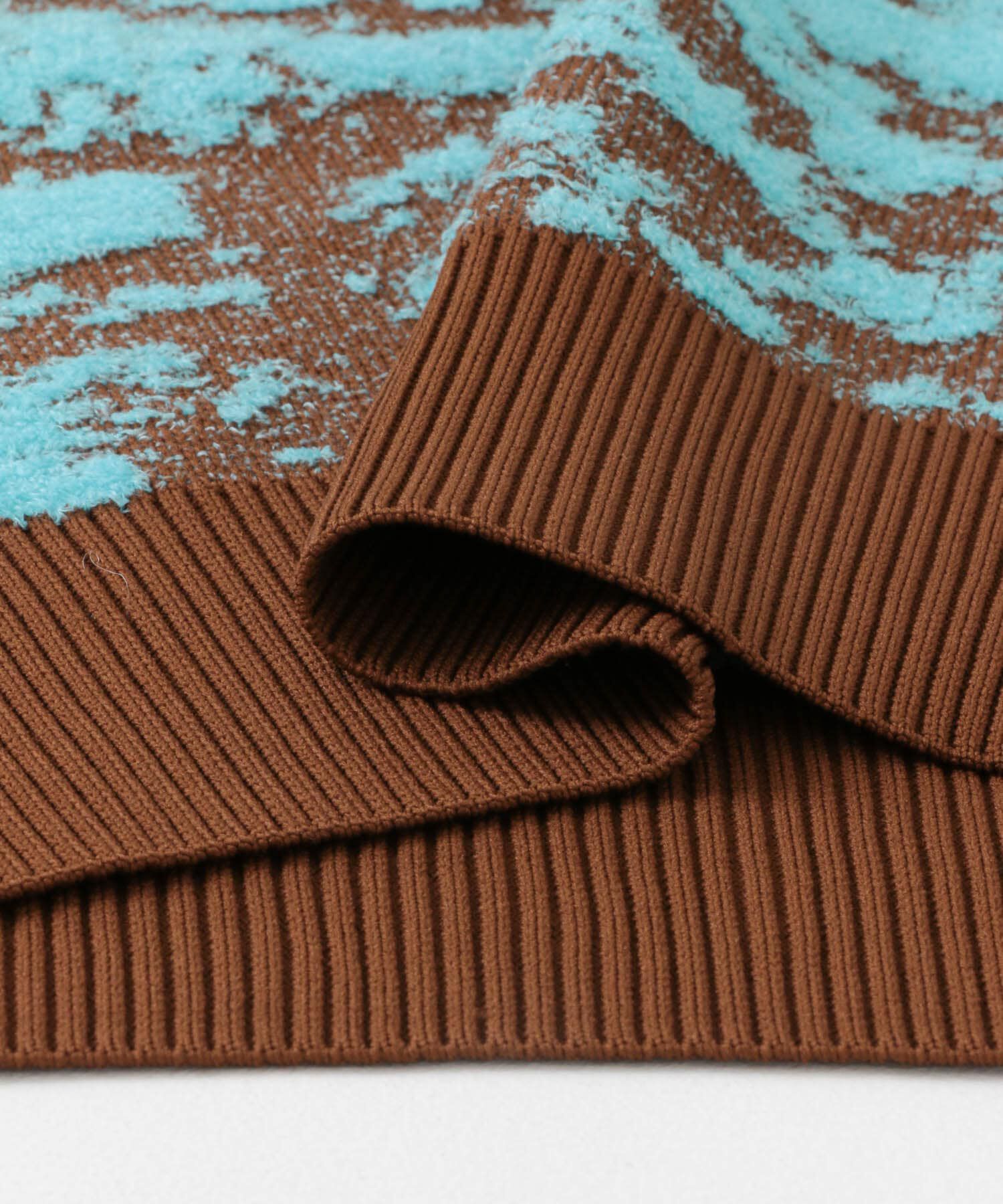  「マーブルジャガードニット」|ニット・セーター|