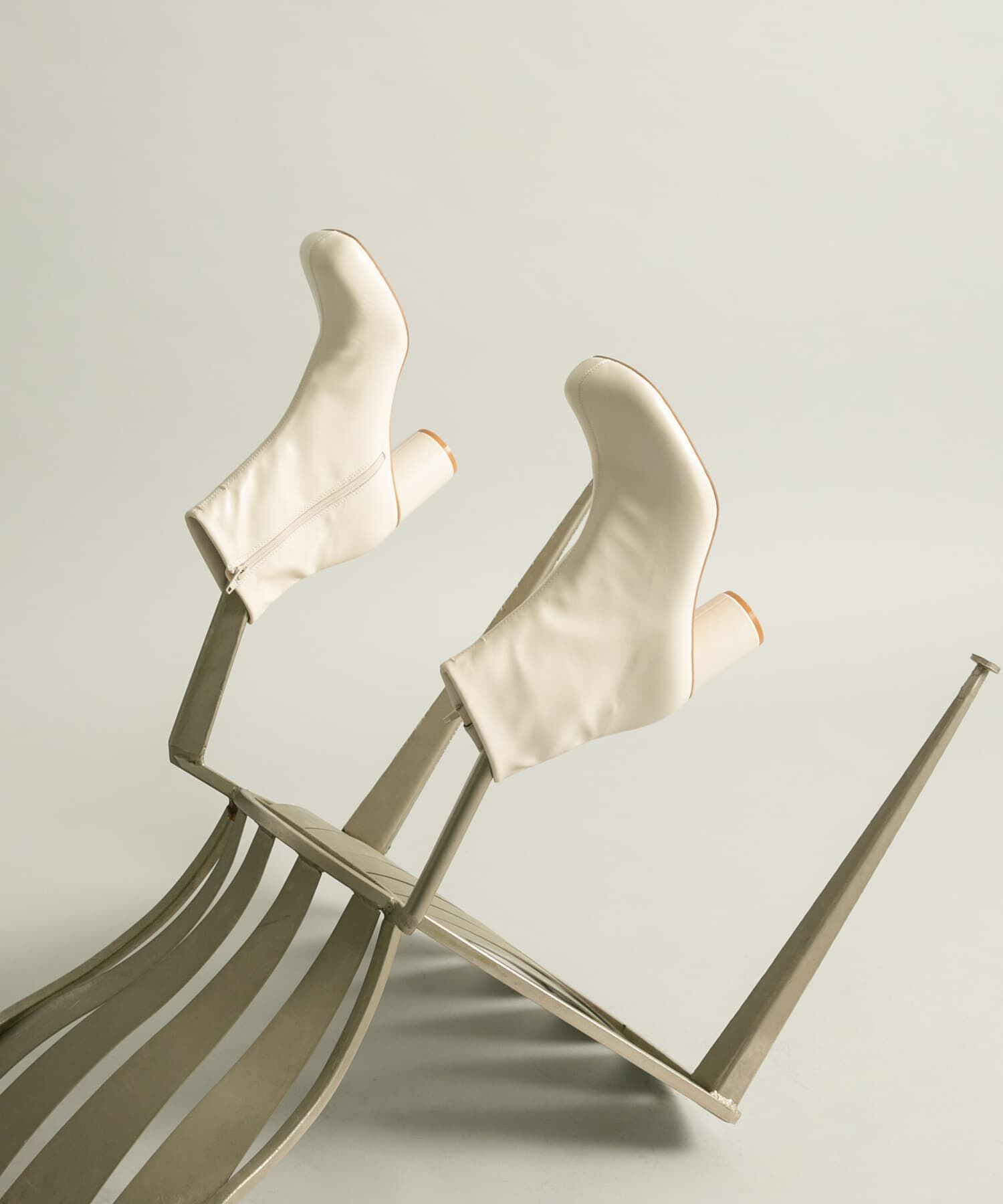  「ステッチデザインラウンドトゥブーツ」|ショートブーツ|