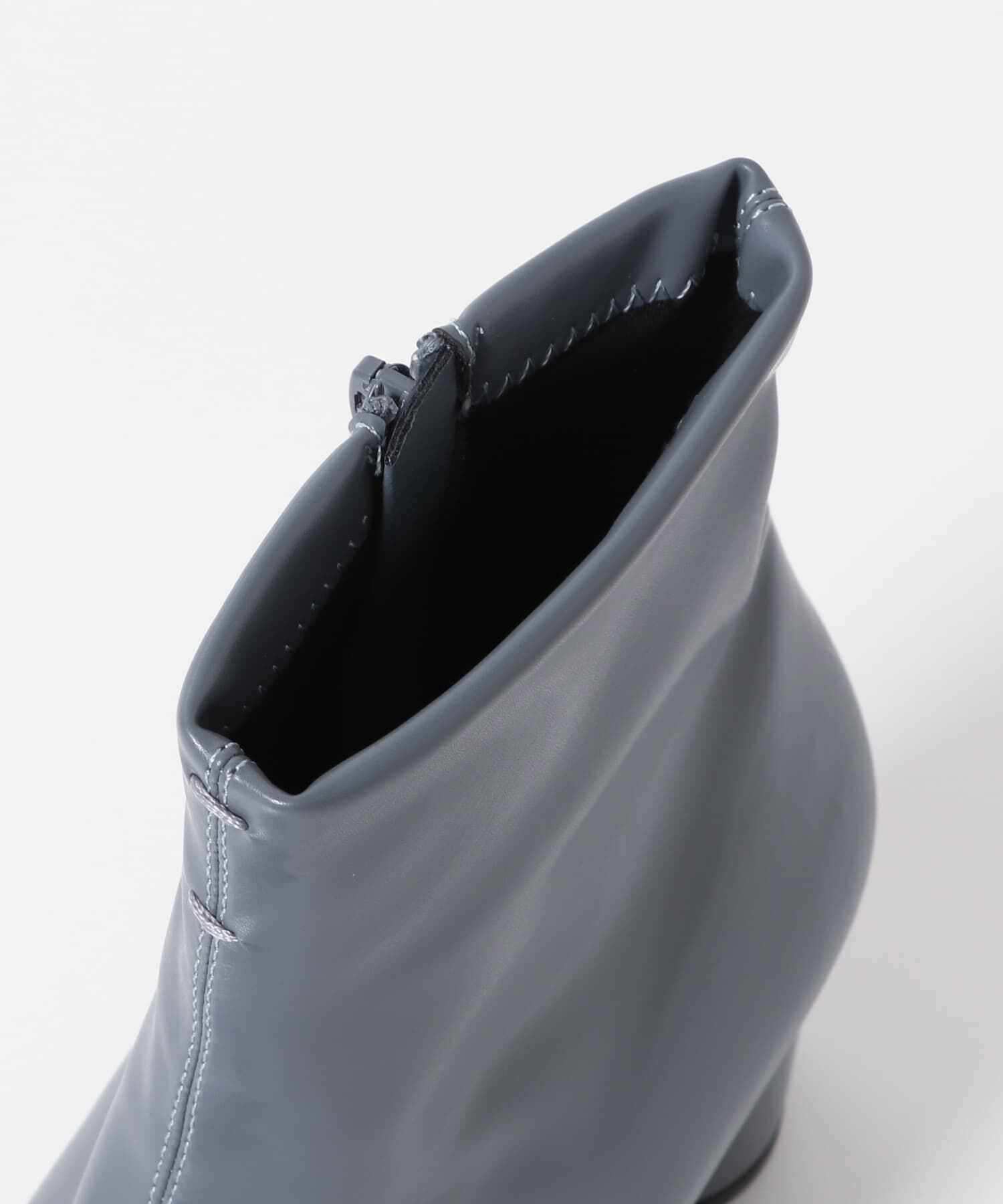  「ステッチデザインラウンドトゥブーツ」|ショートブーツ|