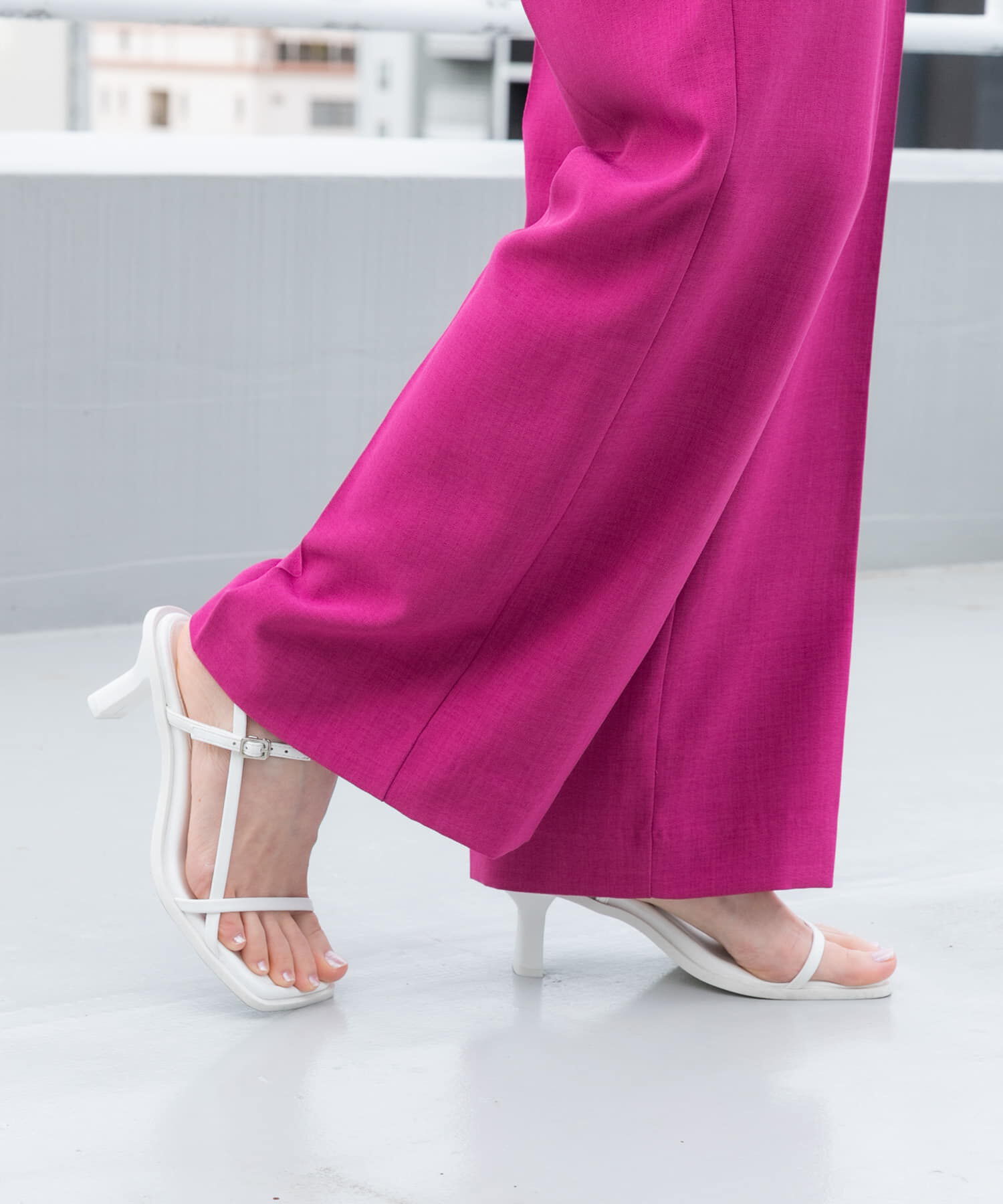 SENSE OF PLACE by URBAN RESEARCH「ワイドスクエアストラップサンダル」|サンダル|