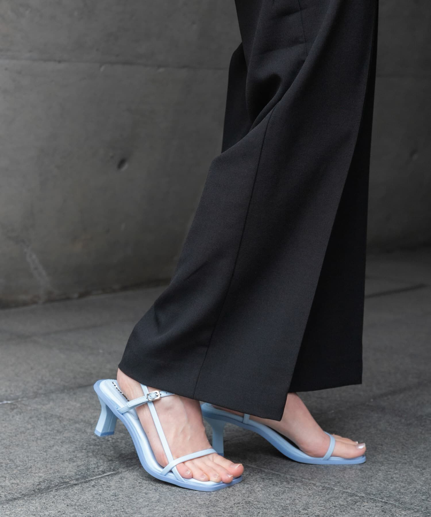 SENSE OF PLACE by URBAN RESEARCH「ワイドスクエアストラップサンダル」|サンダル|