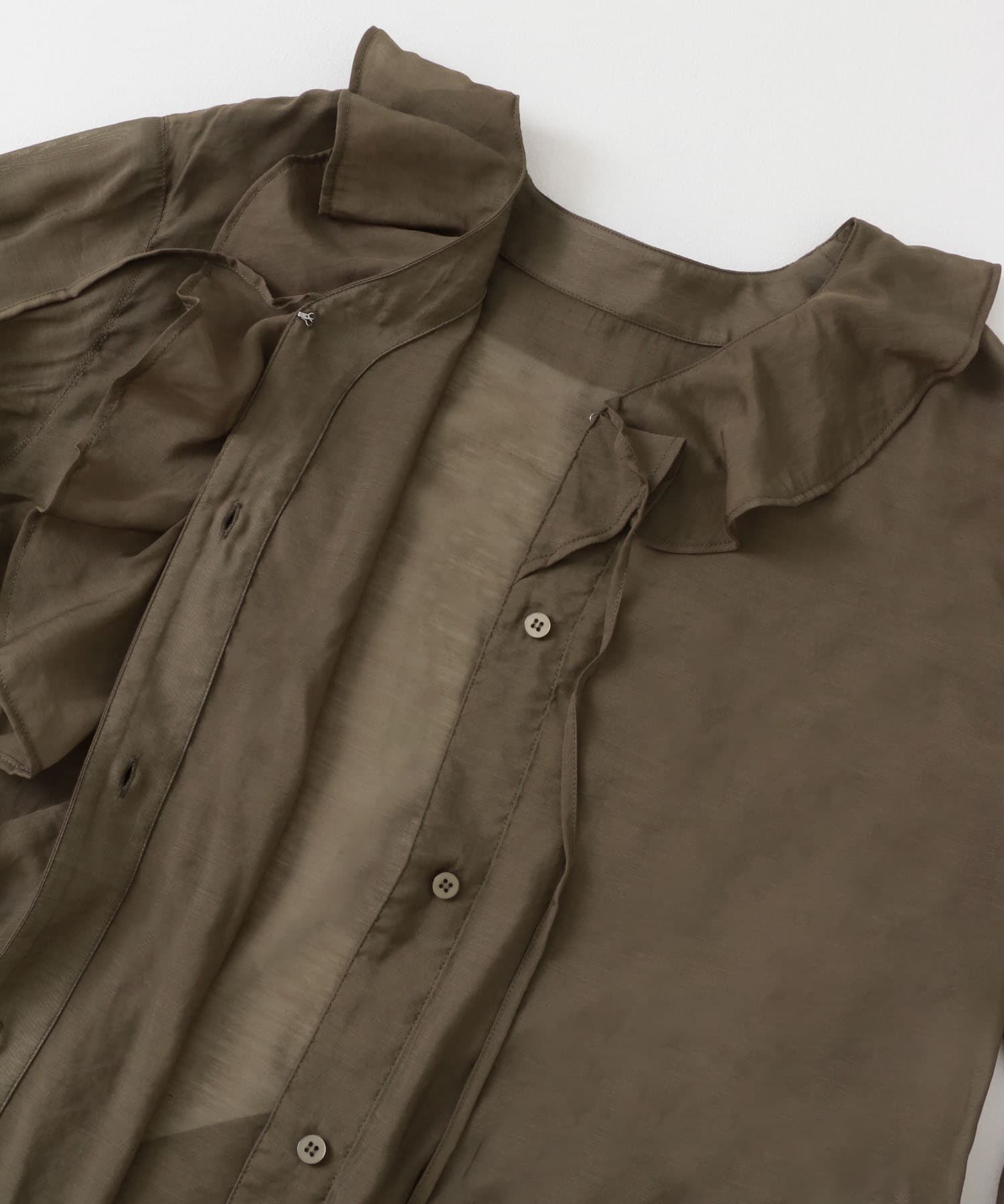 SENSE OF PLACE by URBAN RESEARCH「フリルカラーブラウス」|シャツ・ブラウス|