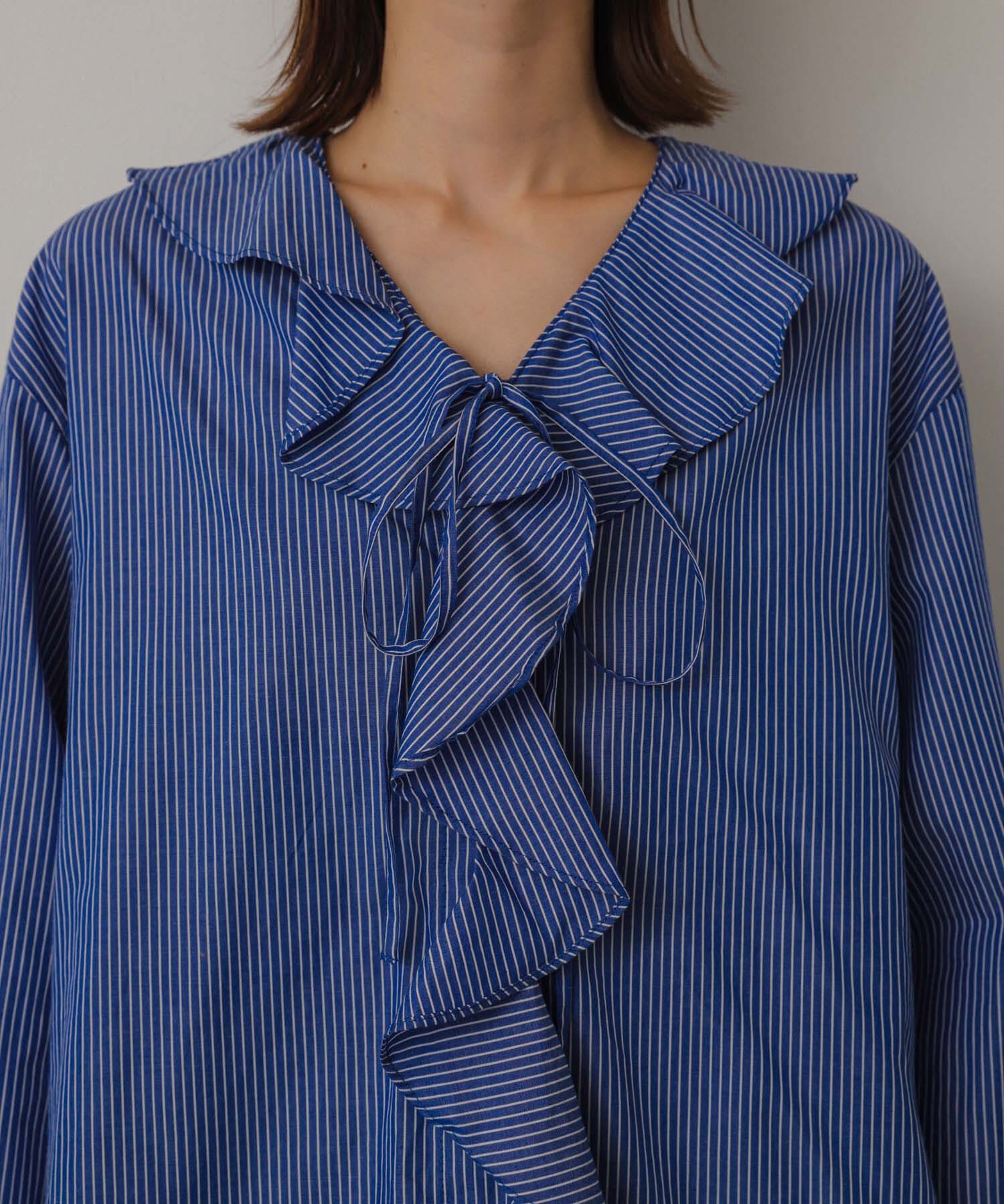 SENSE OF PLACE by URBAN RESEARCH「フリルカラーブラウス」|シャツ・ブラウス|