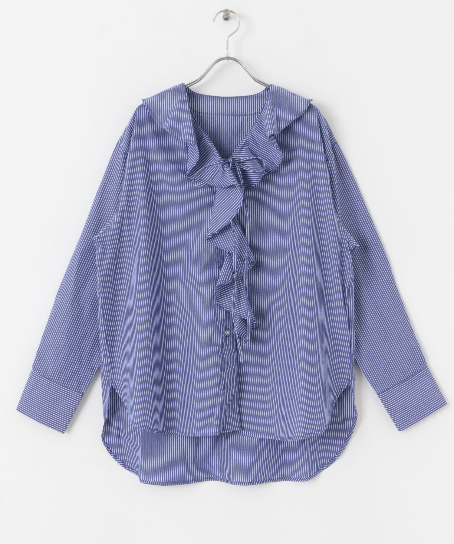 SENSE OF PLACE by URBAN RESEARCH「フリルカラーブラウス」|シャツ・ブラウス|